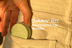 Bundle Restorative Lip Gloss SunButter Skincare 