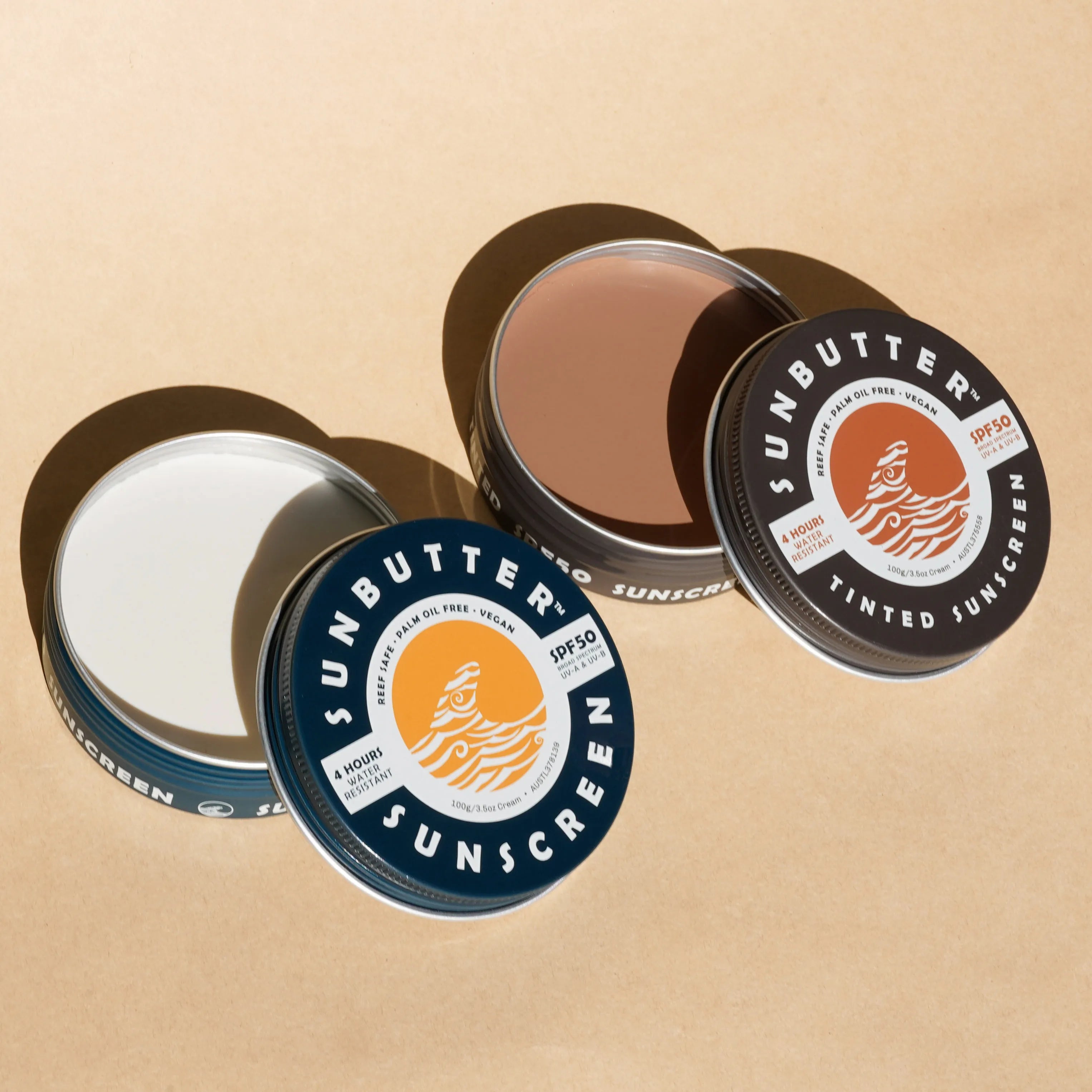 Original and Tinted SPF50 Bundle SunButter Skincare 