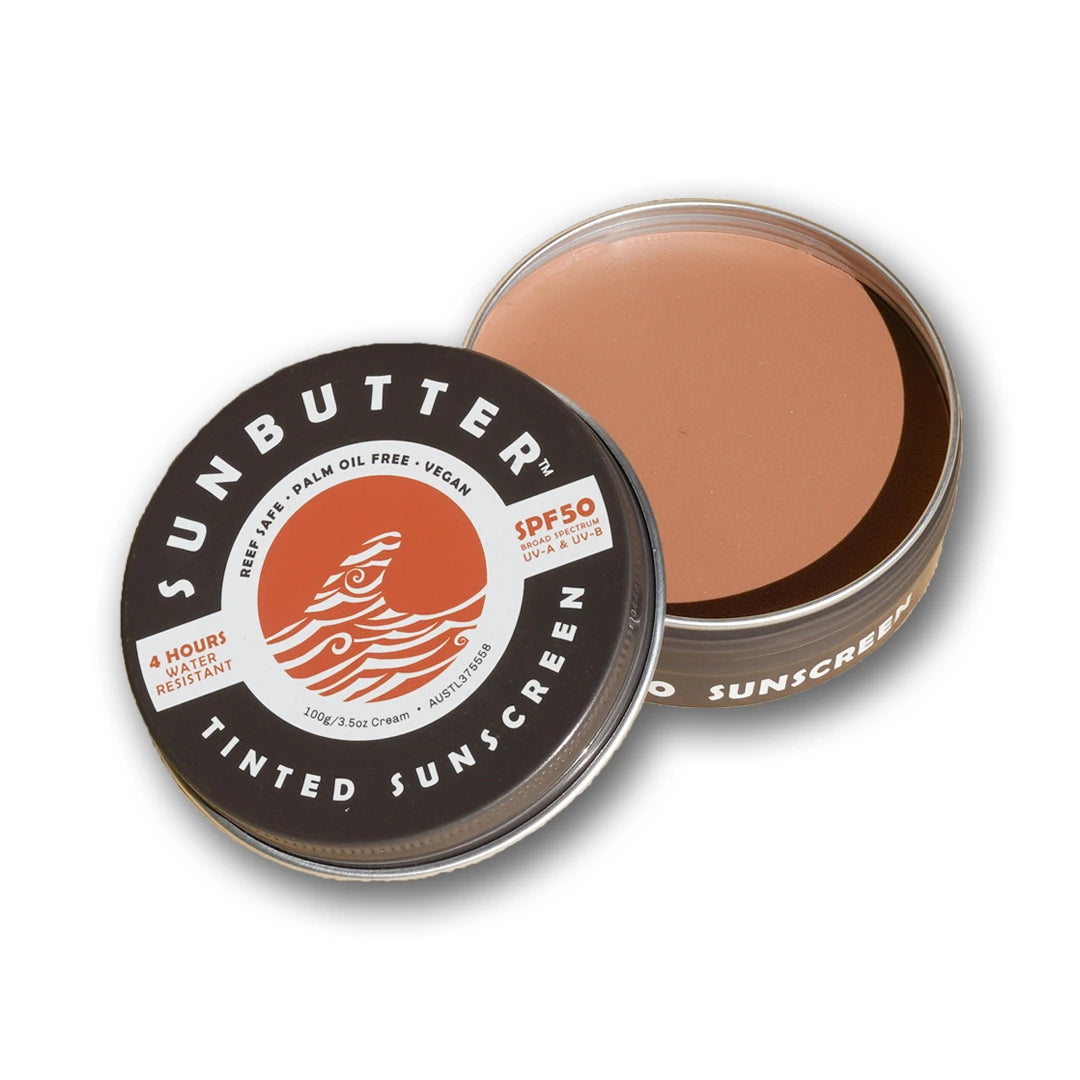 SunButter Tinted SPF50 Reef Safe Face Sunscreen SunButter Skincare 