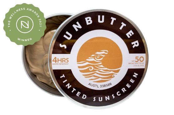 SunButter Tinted SPF50 Reef Safe Face Sunscreen SunButter Skincare 