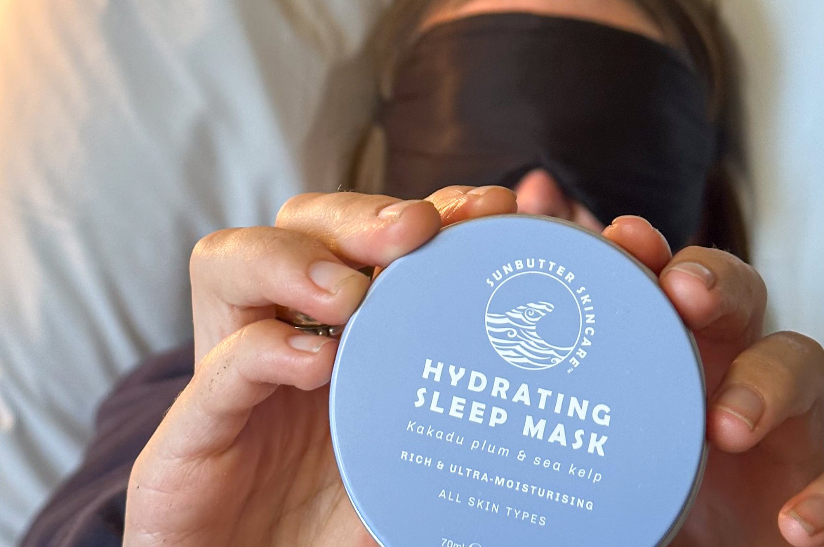 Hydrating Kakadu Plum Sleep Mask SunButter Suncare 