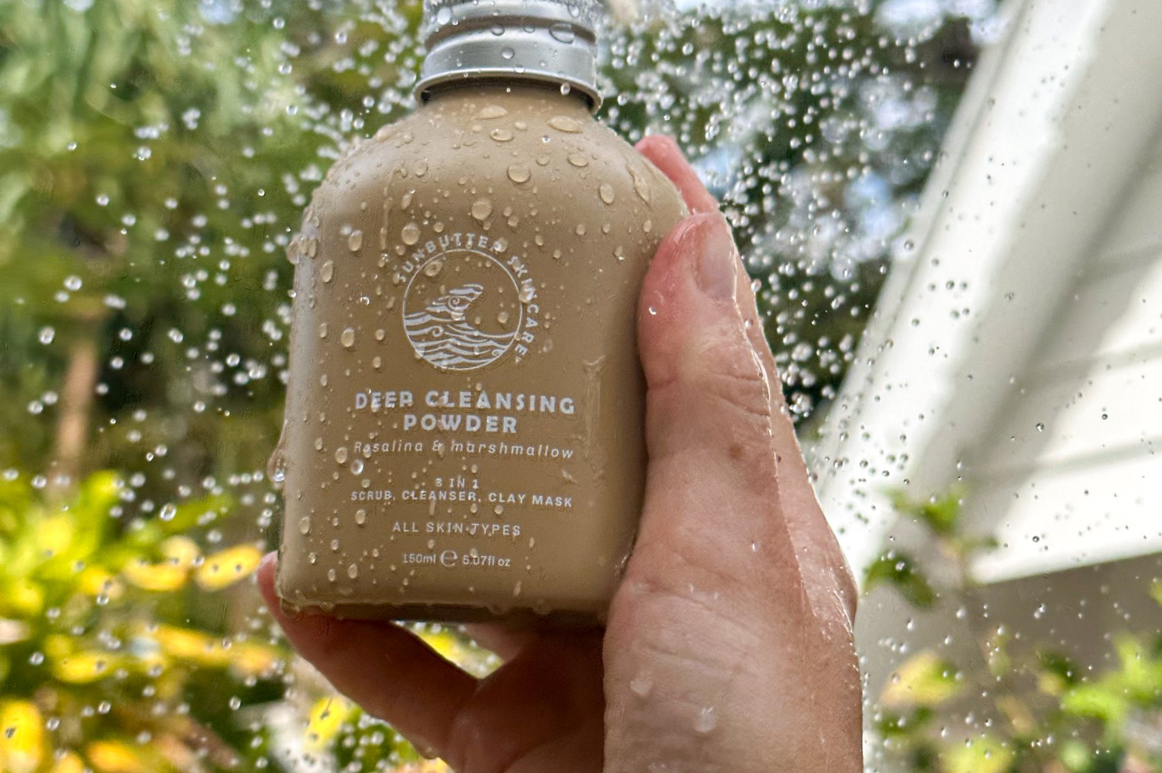 Deep Cleansing Marshmallow Face Scrub SunButter Skincare 