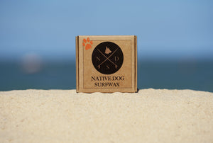 Native Dog Surfwax for Warm Water Surfing SunButter Oceans 